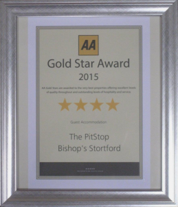 The Pitstop Hotel & Bed and breakfast - Bishops Stortford, Hertfordshire, Essex, Stansted Airport